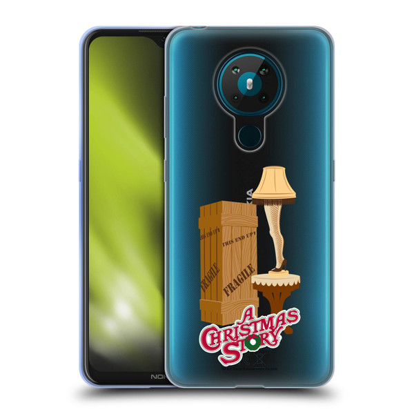 A Christmas Story Graphics Leg Lamp Soft Gel Case for Nokia 5.3
