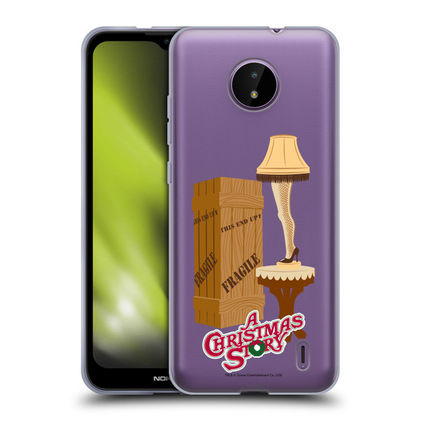 A Christmas Story Graphics Leg Lamp Soft Gel Case for Nokia C10 / C20