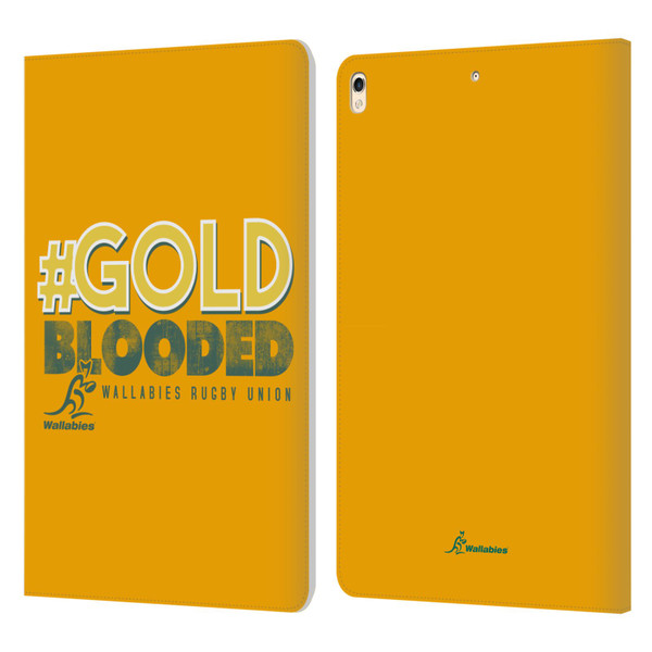 Australia National Rugby Union Team Wallabies Goldblooded Leather Book Wallet Case Cover For Apple iPad Pro 10.5 (2017)