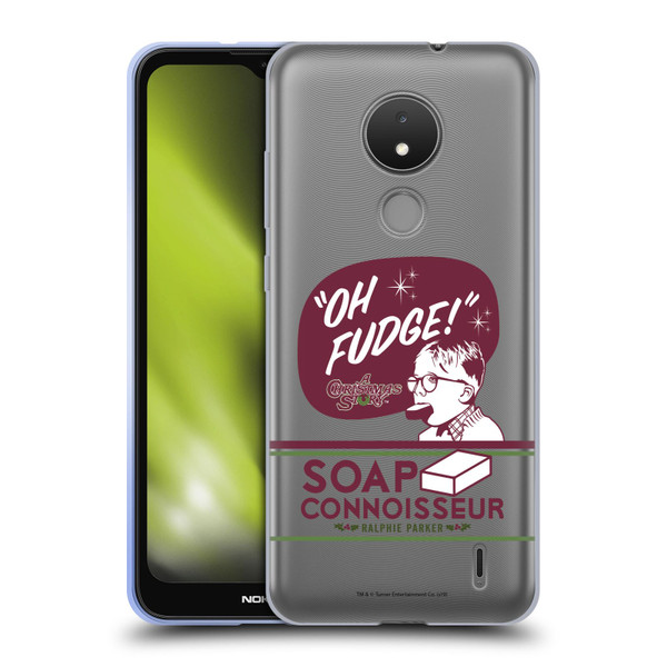 A Christmas Story Graphics Soap Connoisseur Soft Gel Case for Nokia C21