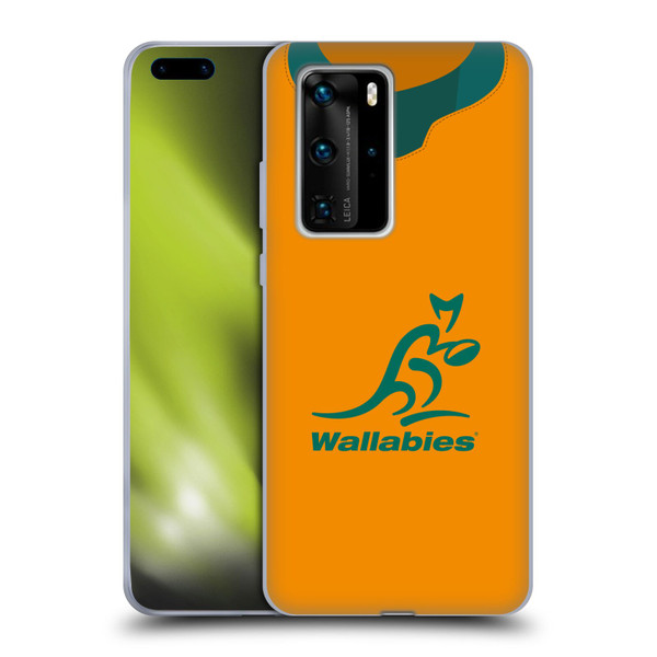 Australia National Rugby Union Team 2021 Jersey Home Soft Gel Case for Huawei P40 Pro / P40 Pro Plus 5G