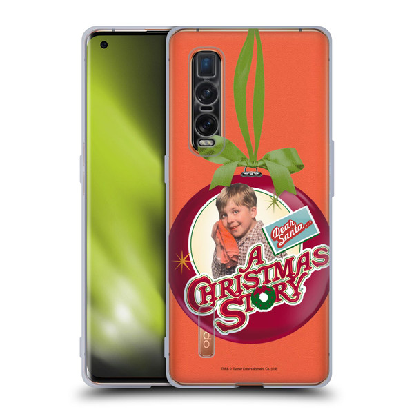 A Christmas Story Graphics Ralphie Ornament Soft Gel Case for OPPO Find X2 Pro 5G
