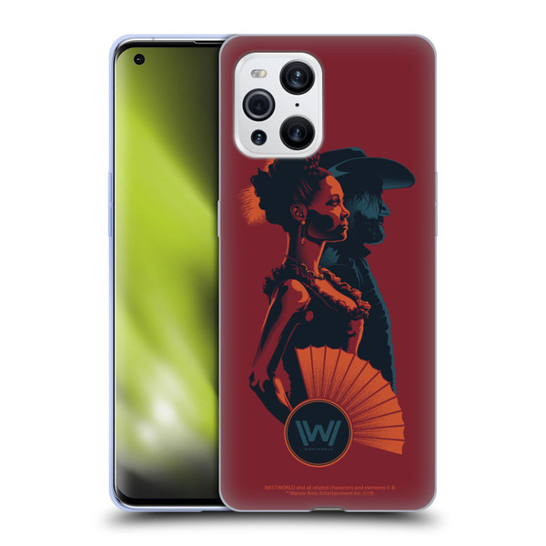 Westworld Graphics Maeve And Hector Soft Gel Case for OPPO Find X3 / Pro