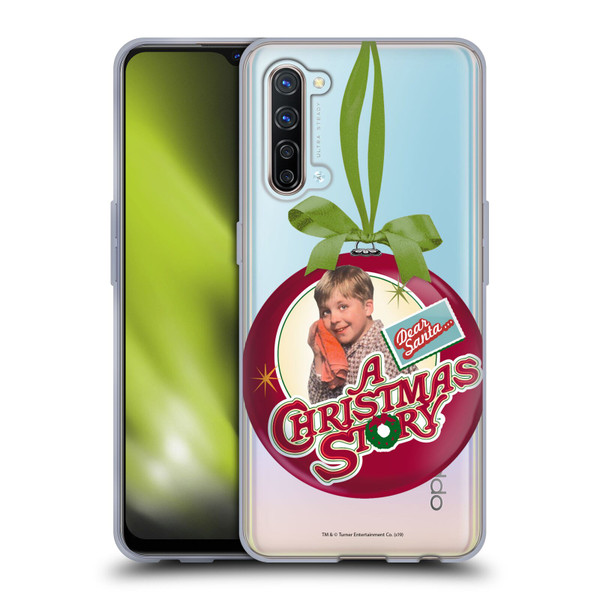 A Christmas Story Graphics Ralphie Ornament Soft Gel Case for OPPO Find X2 Lite 5G