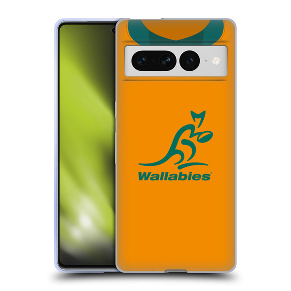 Australia National Rugby Union Team 2021 Jersey Home Soft Gel Case for Google Pixel 7 Pro