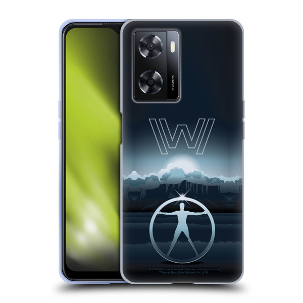 Westworld Graphics The Vitruvian Man Soft Gel Case for OPPO A57s