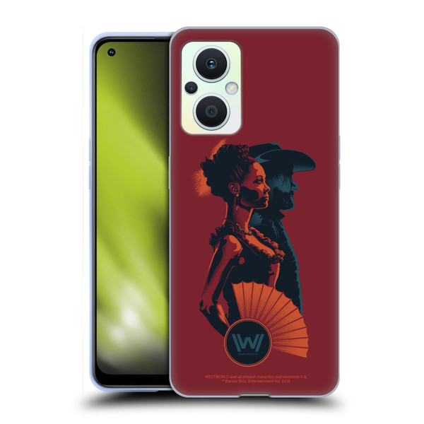 Westworld Graphics Maeve And Hector Soft Gel Case for OPPO Reno8 Lite