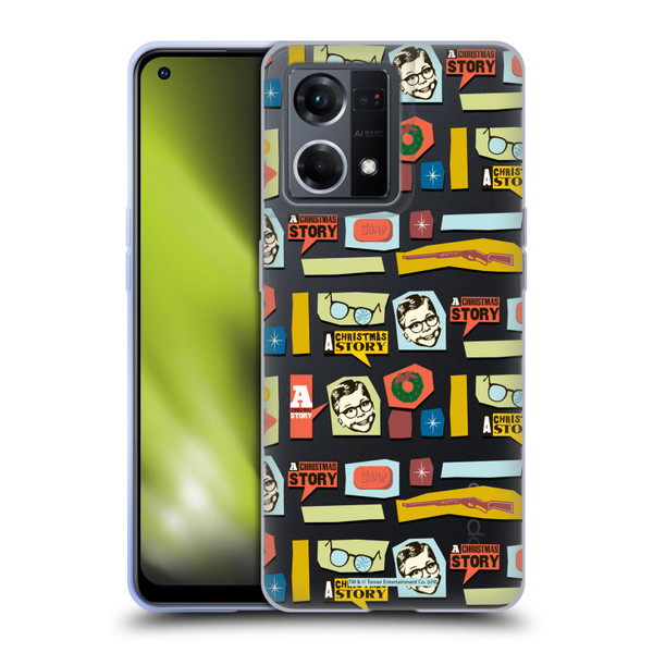 A Christmas Story Graphics Pattern 2 Soft Gel Case for OPPO Reno8 4G