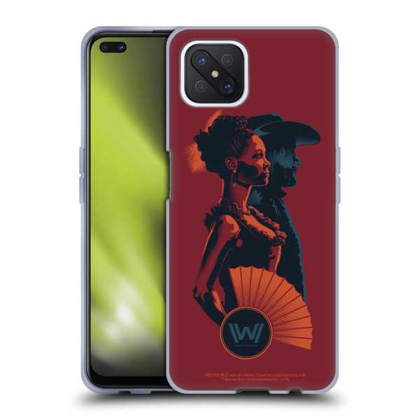 Westworld Graphics Maeve And Hector Soft Gel Case for OPPO Reno4 Z 5G