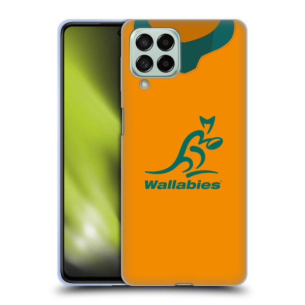 Australia National Rugby Union Team 2021 Jersey Home Soft Gel Case for Samsung Galaxy M53 (2022)