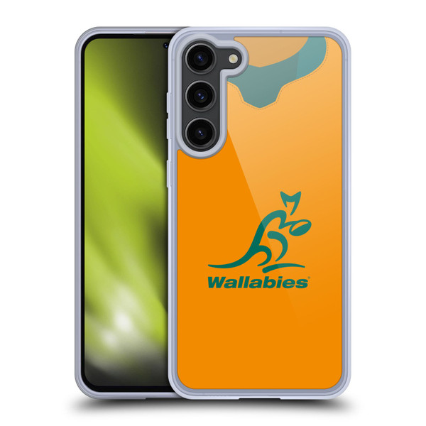 Australia National Rugby Union Team 2021 Jersey Home Soft Gel Case for Samsung Galaxy S23+ 5G