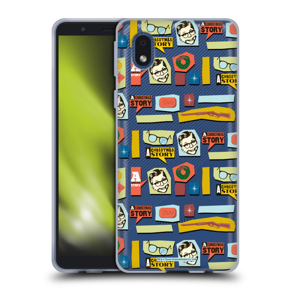 A Christmas Story Graphics Pattern 2 Soft Gel Case for Samsung Galaxy A01 Core (2020)