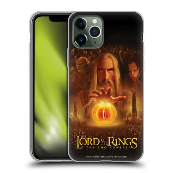 The Lord Of The Rings The Two Towers Posters Saruman Eye Soft Gel Case for Apple iPhone 11 Pro