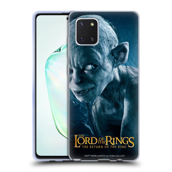The Lord Of The Rings The Return Of The King Posters Smeagol Soft Gel Case for Samsung Galaxy Note10 Lite