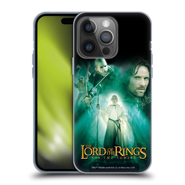 The Lord Of The Rings The Two Towers Posters Gandalf Soft Gel Case for Apple iPhone 14 Pro