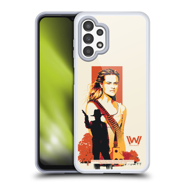 Westworld Graphics Wyatt Soft Gel Case for Samsung Galaxy A13 (2022)