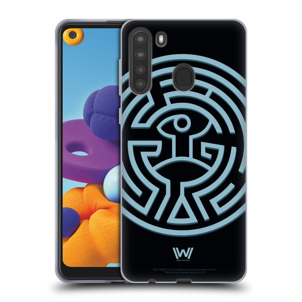 Westworld Graphics The Maze Soft Gel Case for Samsung Galaxy A21 (2020)