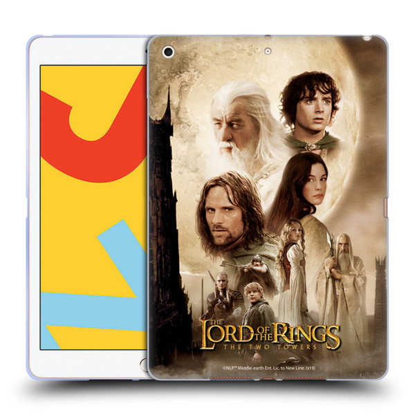 The Lord Of The Rings The Two Towers Posters Main Soft Gel Case for Apple iPad 10.2 2019/2020/2021