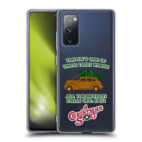 A Christmas Story Graphics Car And Pine Tree Soft Gel Case for Samsung Galaxy S20 FE / 5G