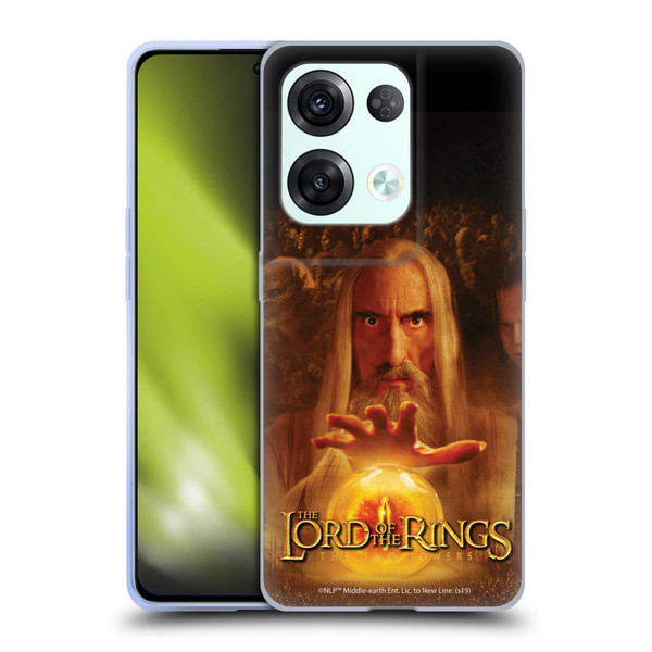 The Lord Of The Rings The Two Towers Posters Saruman Eye Soft Gel Case for OPPO Reno8 Pro