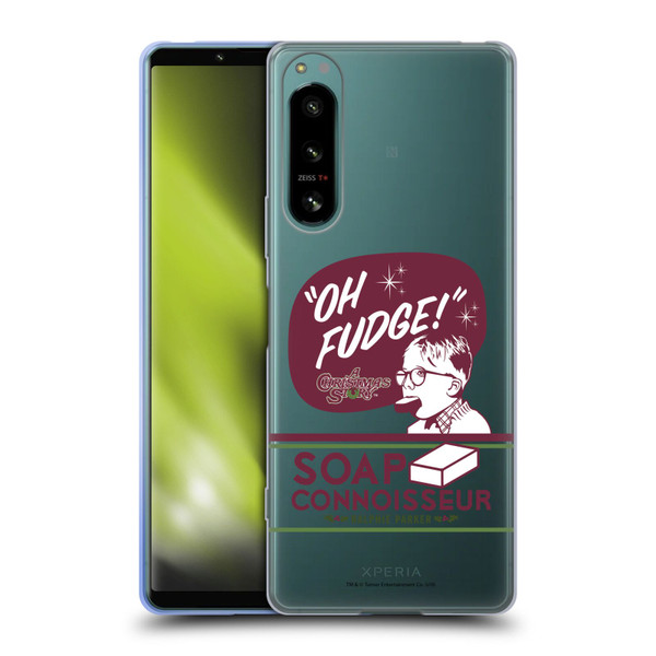 A Christmas Story Graphics Soap Connoisseur Soft Gel Case for Sony Xperia 5 IV