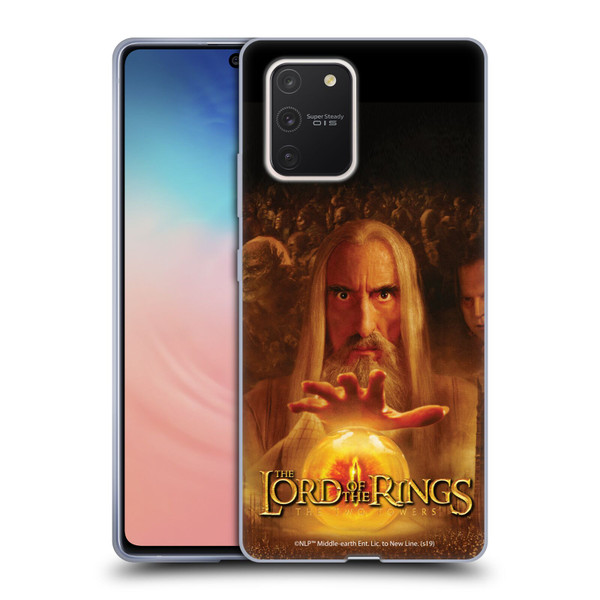 The Lord Of The Rings The Two Towers Posters Saruman Eye Soft Gel Case for Samsung Galaxy S10 Lite