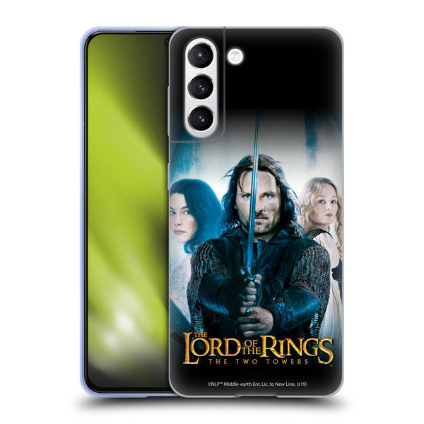 The Lord Of The Rings The Two Towers Posters Aragorn Soft Gel Case for Samsung Galaxy S21 5G