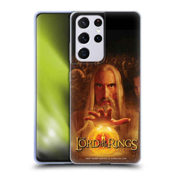 The Lord Of The Rings The Two Towers Posters Saruman Eye Soft Gel Case for Samsung Galaxy S21 Ultra 5G
