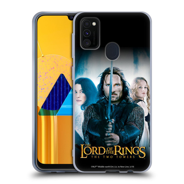 The Lord Of The Rings The Two Towers Posters Aragorn Soft Gel Case for Samsung Galaxy M30s (2019)/M21 (2020)