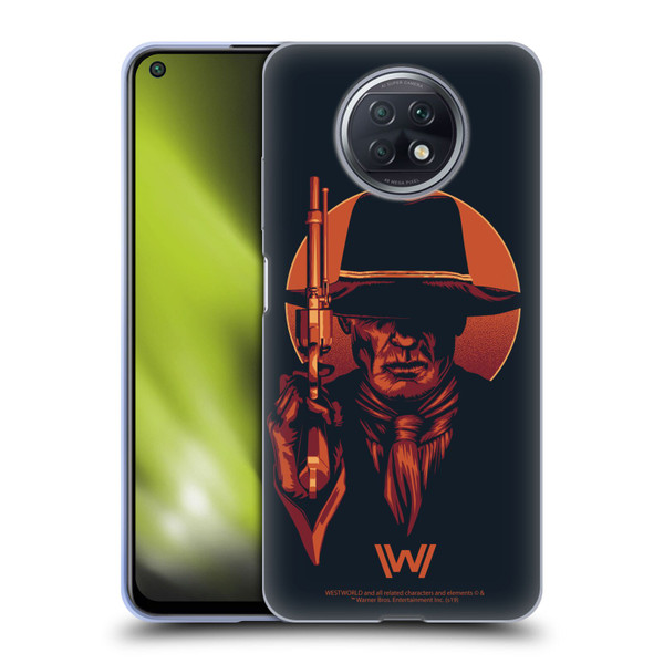 Westworld Graphics Man In Black 2 Soft Gel Case for Xiaomi Redmi Note 9T 5G