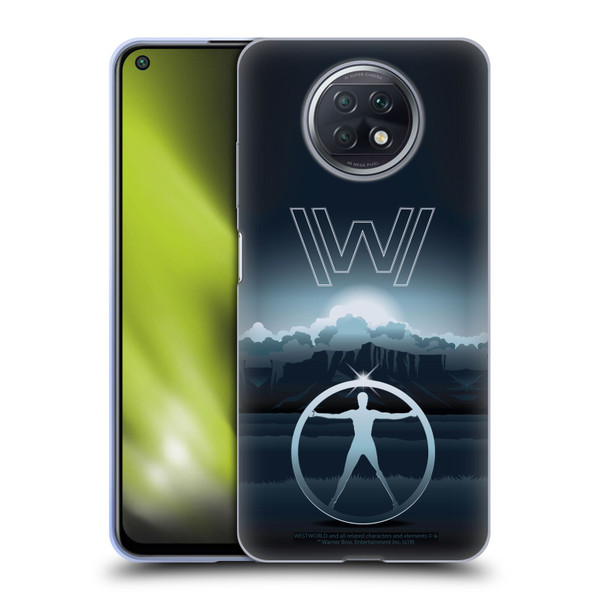 Westworld Graphics The Vitruvian Man Soft Gel Case for Xiaomi Redmi Note 9T 5G