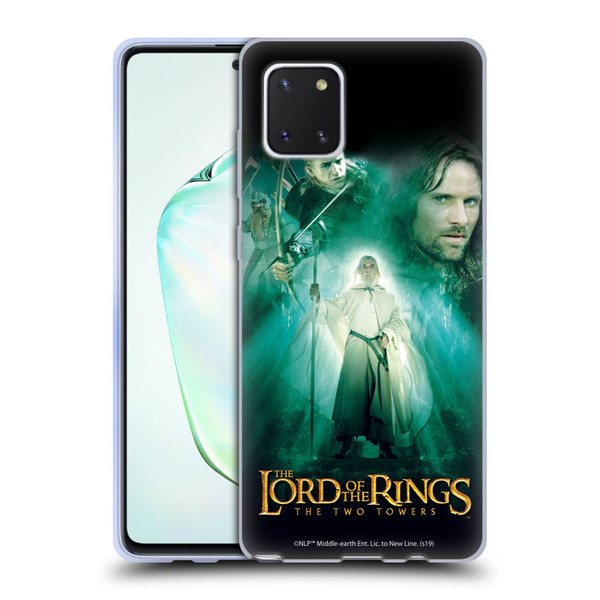 The Lord Of The Rings The Two Towers Posters Gandalf Soft Gel Case for Samsung Galaxy Note10 Lite