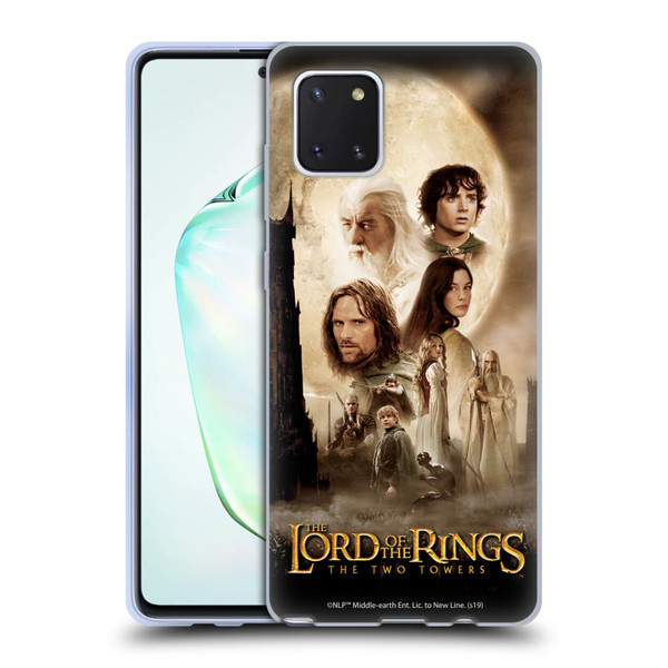 The Lord Of The Rings The Two Towers Posters Main Soft Gel Case for Samsung Galaxy Note10 Lite