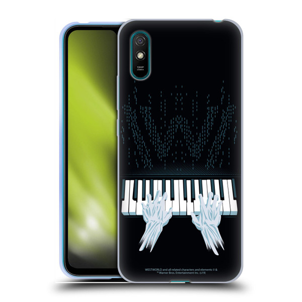 Westworld Graphics Piano Soft Gel Case for Xiaomi Redmi 9A / Redmi 9AT