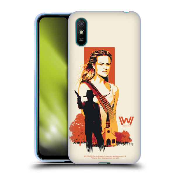 Westworld Graphics Wyatt Soft Gel Case for Xiaomi Redmi 9A / Redmi 9AT