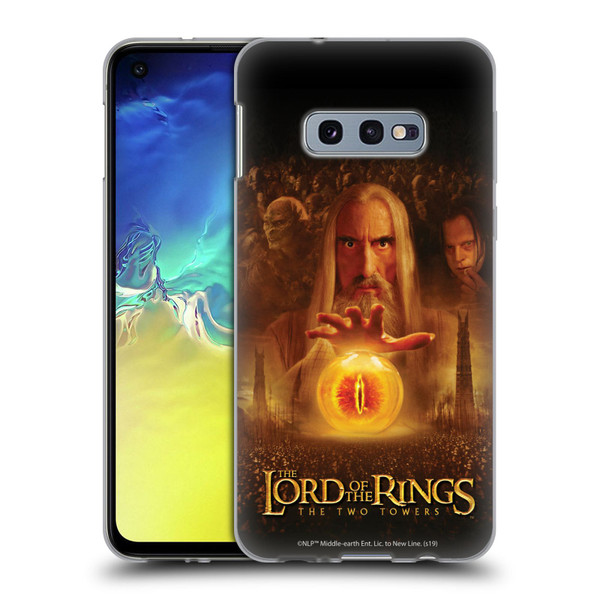 The Lord Of The Rings The Two Towers Posters Saruman Eye Soft Gel Case for Samsung Galaxy S10e