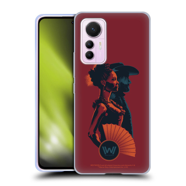 Westworld Graphics Maeve And Hector Soft Gel Case for Xiaomi 12 Lite