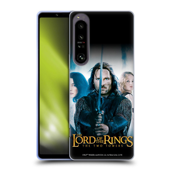 The Lord Of The Rings The Two Towers Posters Aragorn Soft Gel Case for Sony Xperia 1 IV