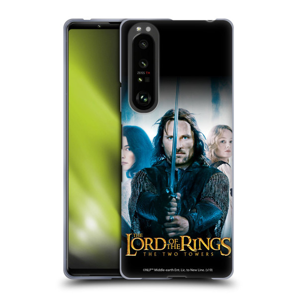 The Lord Of The Rings The Two Towers Posters Aragorn Soft Gel Case for Sony Xperia 1 III
