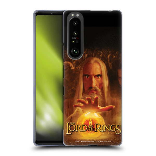 The Lord Of The Rings The Two Towers Posters Saruman Eye Soft Gel Case for Sony Xperia 1 III