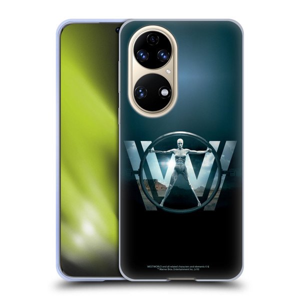 Westworld Key Art The Vitruvian Man Soft Gel Case for Huawei P50