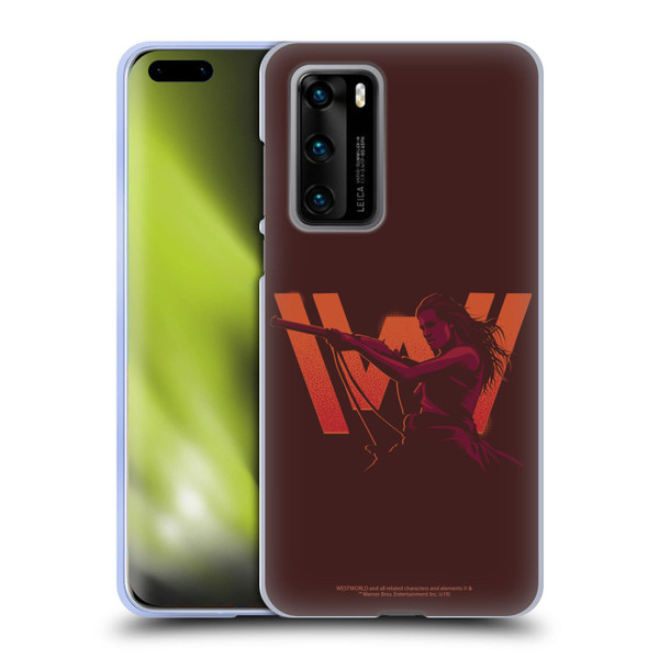 Westworld Logos Wyatt Soft Gel Case for Huawei P40 5G