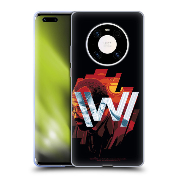 Westworld Logos Bernard Soft Gel Case for Huawei Mate 40 Pro 5G