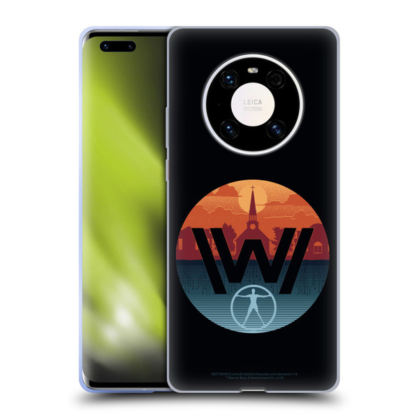 Westworld Logos Park Soft Gel Case for Huawei Mate 40 Pro 5G