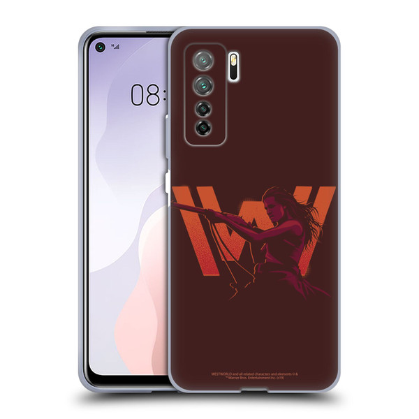 Westworld Logos Wyatt Soft Gel Case for Huawei Nova 7 SE/P40 Lite 5G