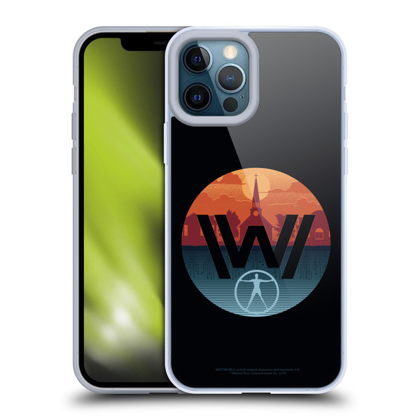 Westworld Logos Park Soft Gel Case for Apple iPhone 12 Pro Max
