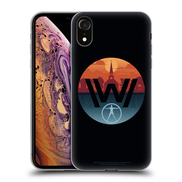 Westworld Logos Park Soft Gel Case for Apple iPhone XR