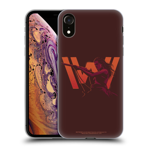 Westworld Logos Wyatt Soft Gel Case for Apple iPhone XR