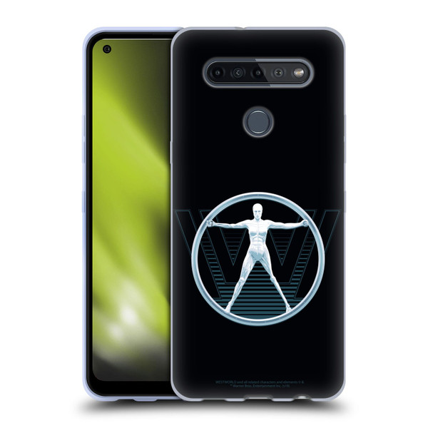 Westworld Logos The Vitruvian Man Soft Gel Case for LG K51S