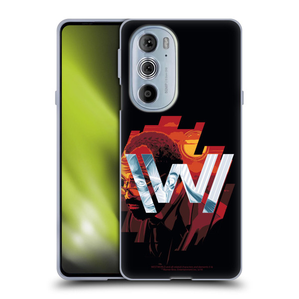 Westworld Logos Bernard Soft Gel Case for Motorola Edge X30